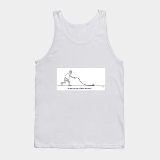 flatten the curve Tank Top